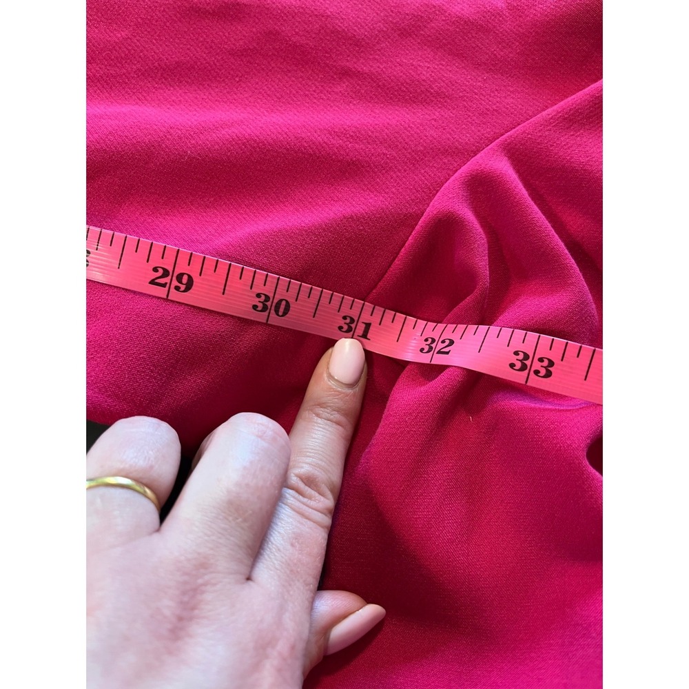 NWT Gabrielle Union NY&C Ultra Wide Leg Pink Plunge Neck Jumpsuit Plus Size XXL - Picture 9 of 13